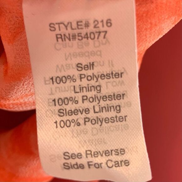 New CAbi Jane Grenadine Chiffon Crossover Jacket #216 Size 4 - Picture 8 of 10